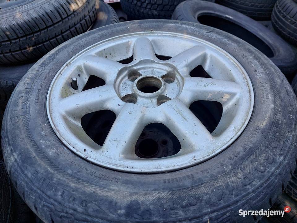 Alufelgi 14 4x100 Vw koda Opel itp 4sztuki Koła i felgi Sucha Beskidzka sprzedam