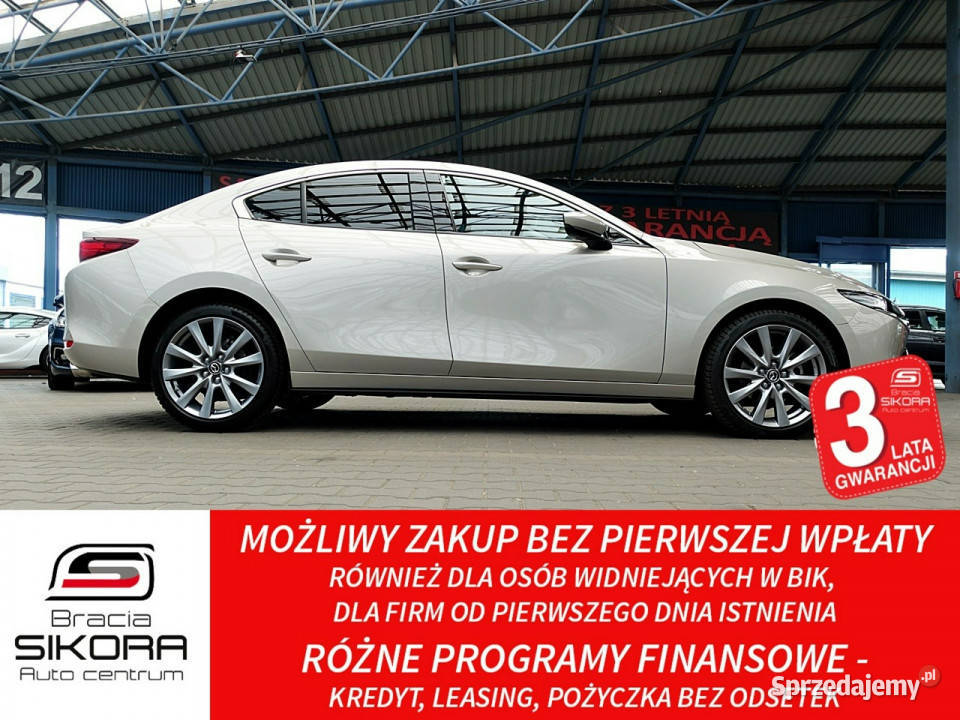 Mazda 3 EXCLUSIVELINE Gwarancja do 072030r podgrzewane fotele Mysłowice