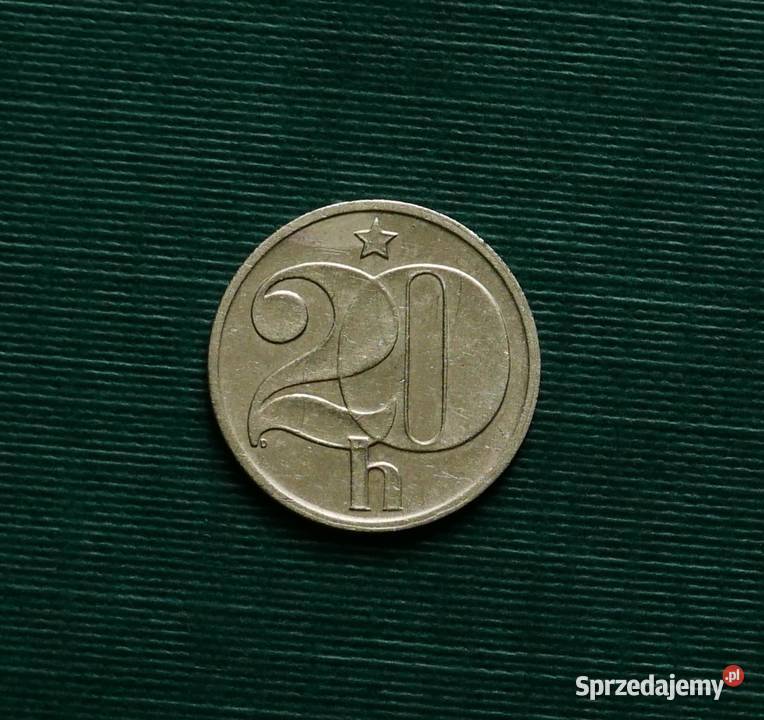 CZECHOSŁOWACJA 20 halerzy 1980r Gliwice