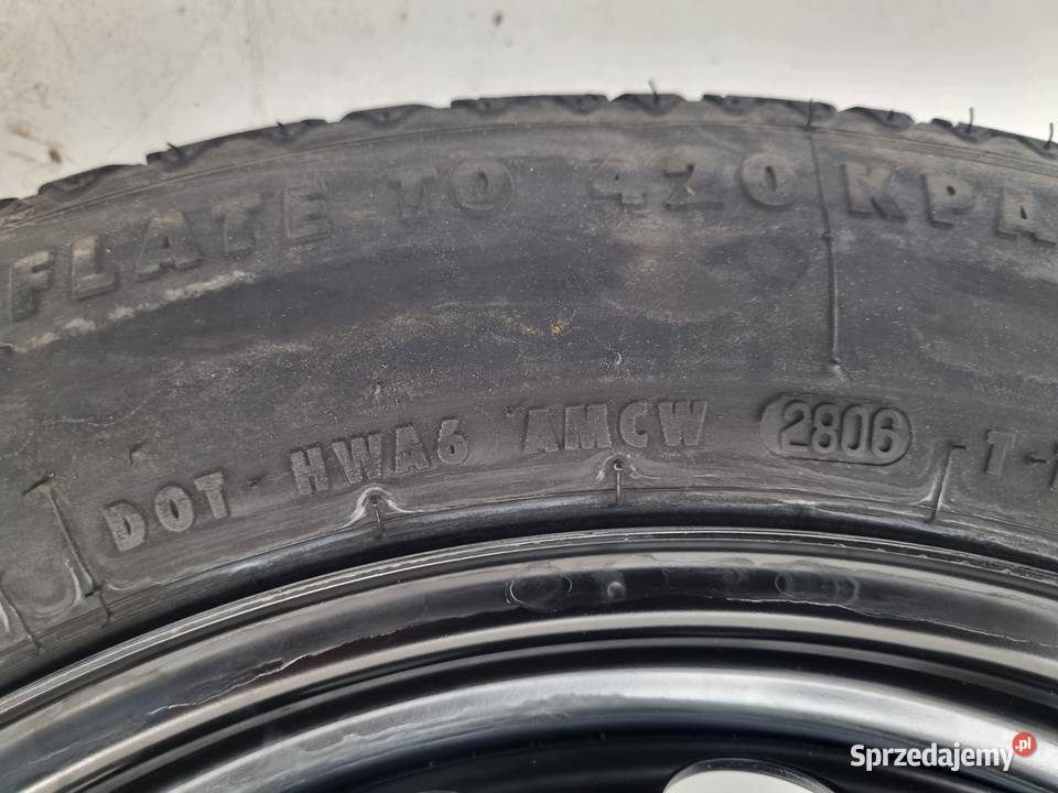 KOŁO DOJAZDOWE Mercedes CLK W209 dojazdówka Chełm