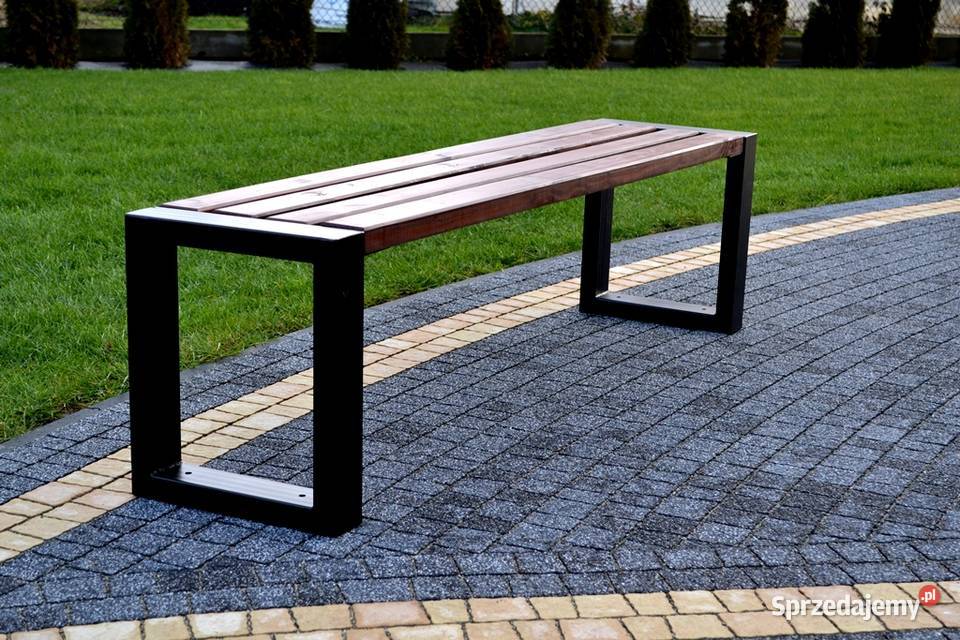 ŁAWKA MIEJSKA OGRODOWA ŁAWKI parkowe KAMA W083 Zalesie