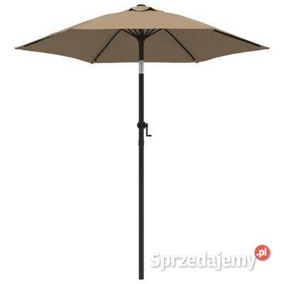 vidaXL Parasol taupe 200 x 224 aluminiumsku47207 Warszawa