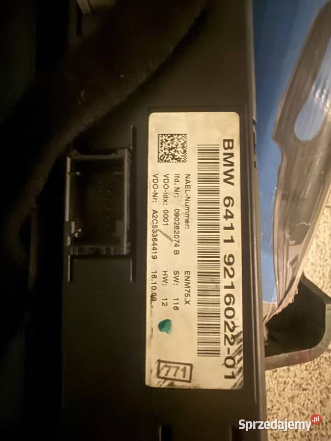 BMW E87 panel klimatyzacji manualnej Motoryzacja Stryków