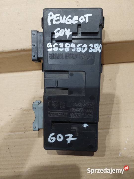 PEUGEOT 607 moduł fotela 9638960380 Kielce