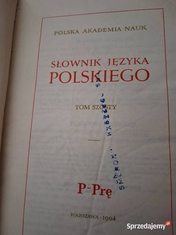 Słownik języka polskiego pwn 1964 11 tomów Wieliczka