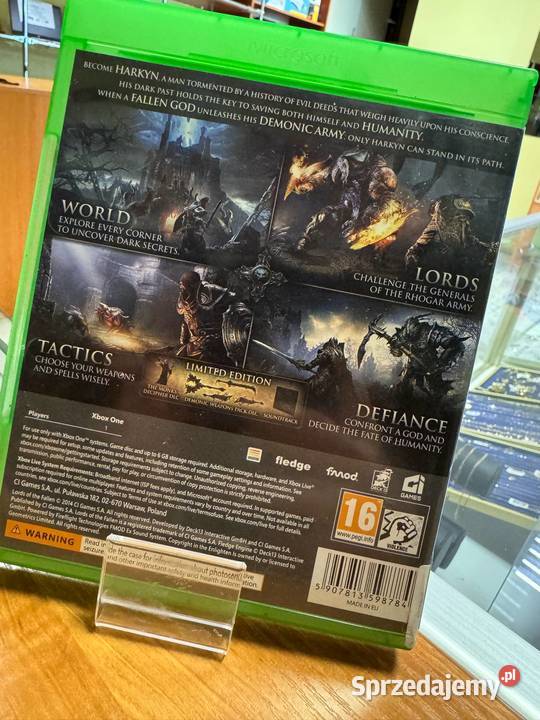 Gra Lords of the Fallen Microsoft Xbox One Elbląg