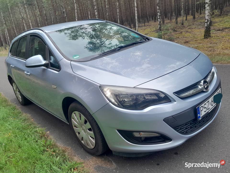 Opel Astra J 16d 136 2014r Zarejestrowany 141 Szamotuły
