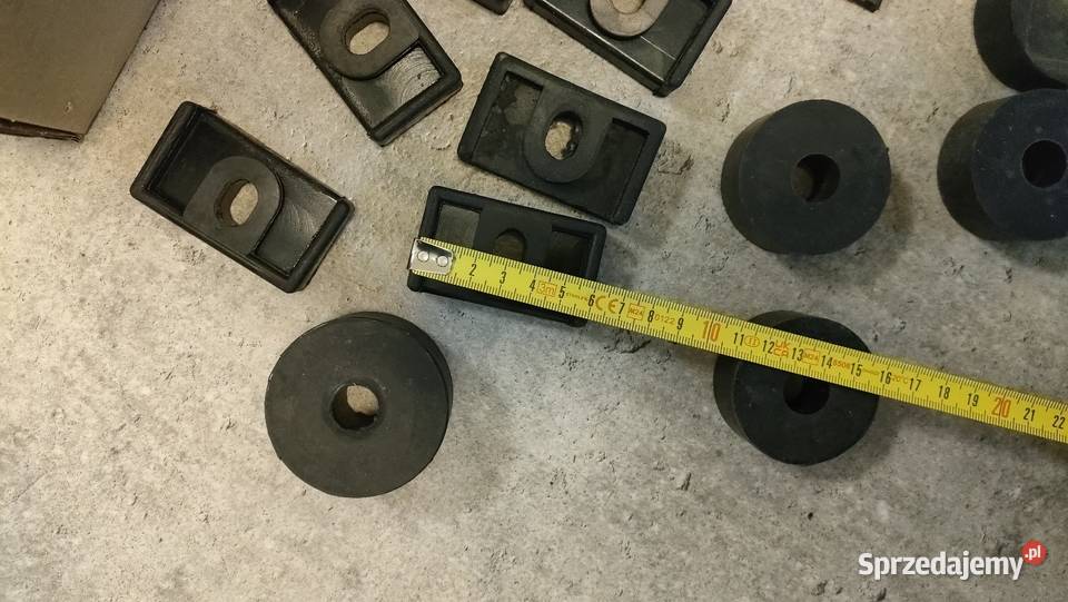 Amortyzatory wibroizolatory podkładki gumy itp Szczecin