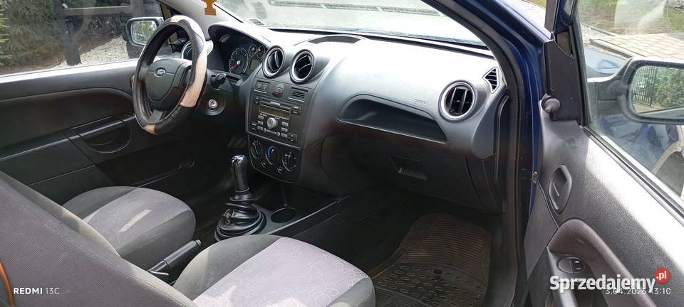 Oszczędny Ford Fiesta 14 diesel 2007 r Wałdowo Szlacheckie