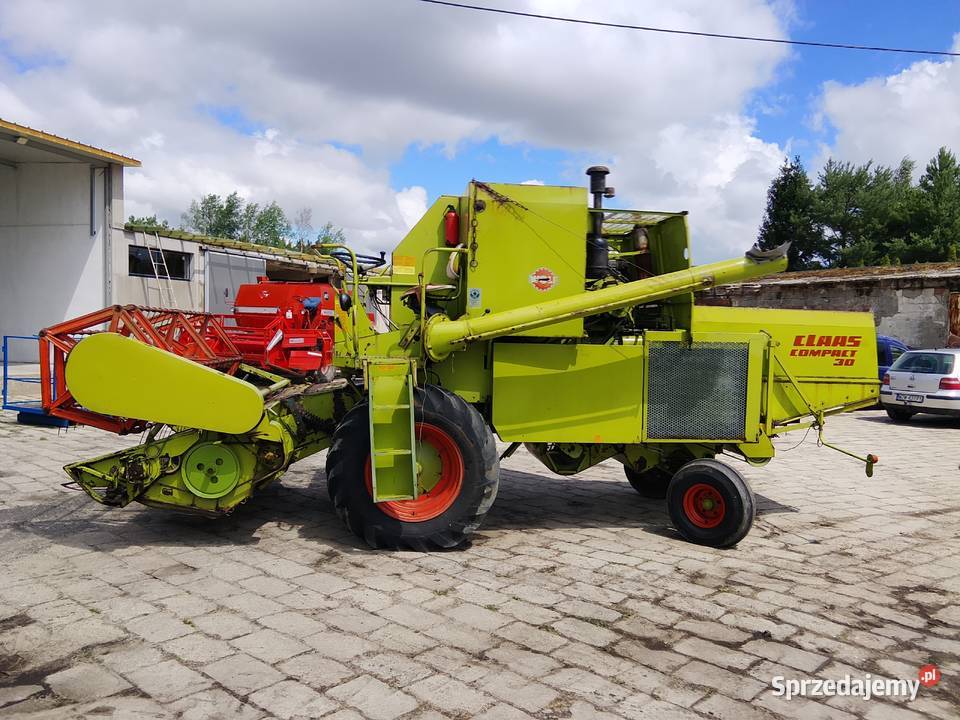 Kombajn zbożowy Claas Compact 30 sprowadzony Skaryszew