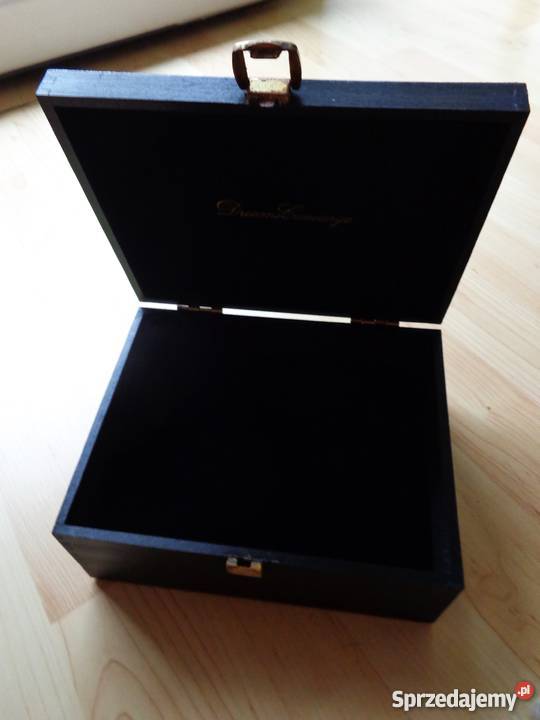 Drewniana ozdobna ZEBRA skrzyneczka na skarby Warszawa