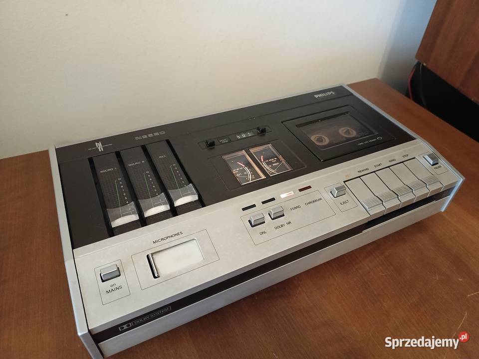 Magnetofon Vintage PHILIPS N 2520 Gdynia sprzedam