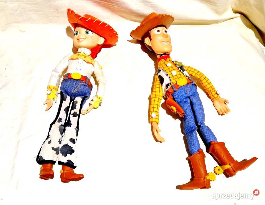 Toy Story zabawki Chudy i Jessie firmy Disney Biała Podlaska