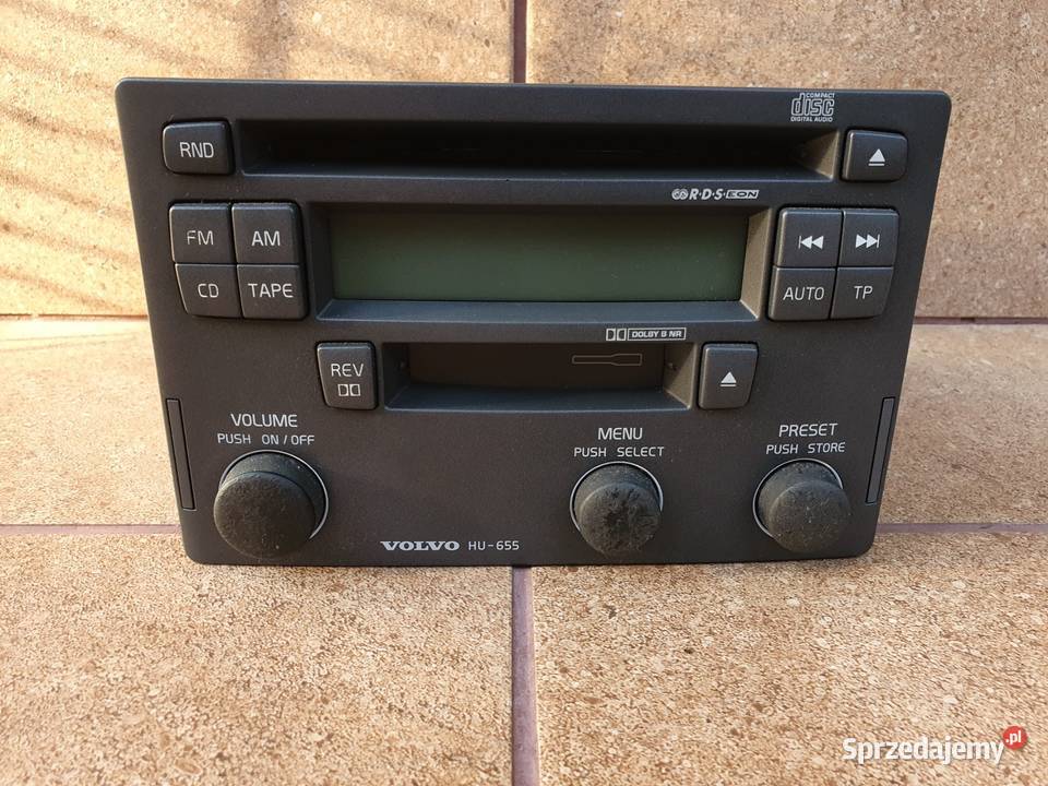 Volvo HU655 HU655 radio radioodtwarzacz kod V40 sprzedam