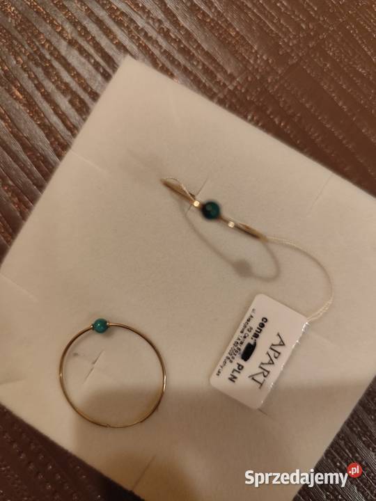 Kolczyki złoto Mińsk Mazowiecki sprzedam