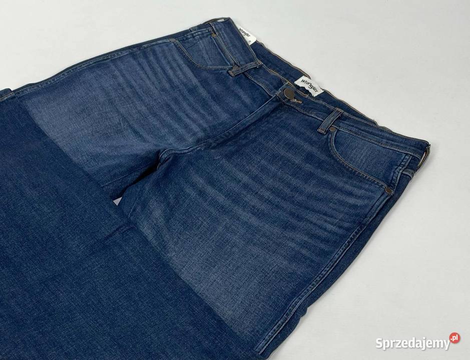 Spodnie męskie jeansy Wrangler Frontier 880 niebieski Warszawa