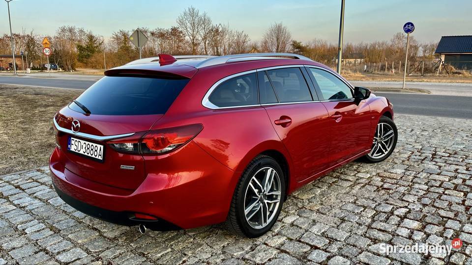 Mazda 6 SkyPrestige elektrycznie ustawiane fotele lubuskie Drezdenko