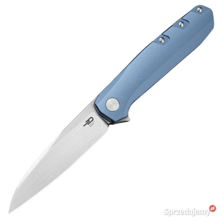 Nóż składany Bestech 9 Blue Titanium Satin by