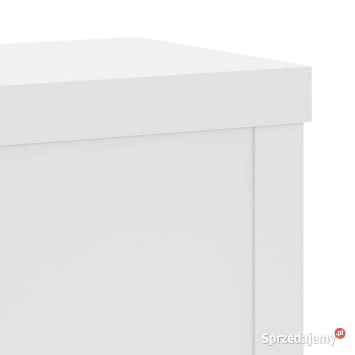 Podstawki pod doniczki 2 białe 10x10x18 WM852879 sprzedam