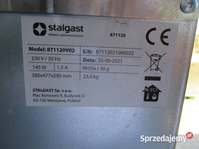 KOSTKARKA GASTRONOMICZNA 2024H STALGAST 871120 Ostrów Wielkopolski