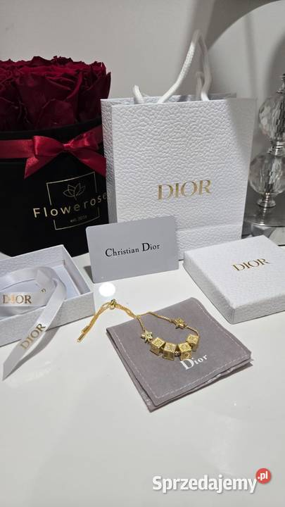 Bransoletka Dior idealna na walentynki Dla kobiet lubuskie Kostrzyn nad Odrą sprzedam