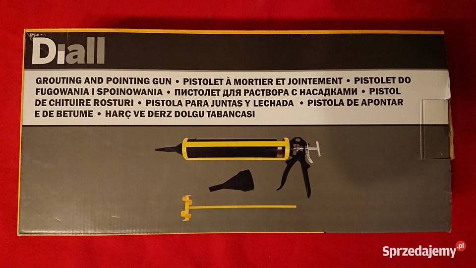 Pistolet do fugowania i spoinowania Diall Pozostałe Szczecin