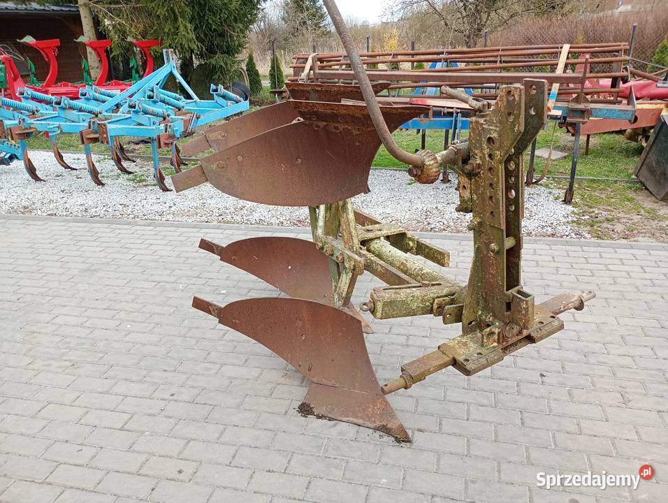 Pług dwu skbowy obrotowy Lemken pomorskie Domisław