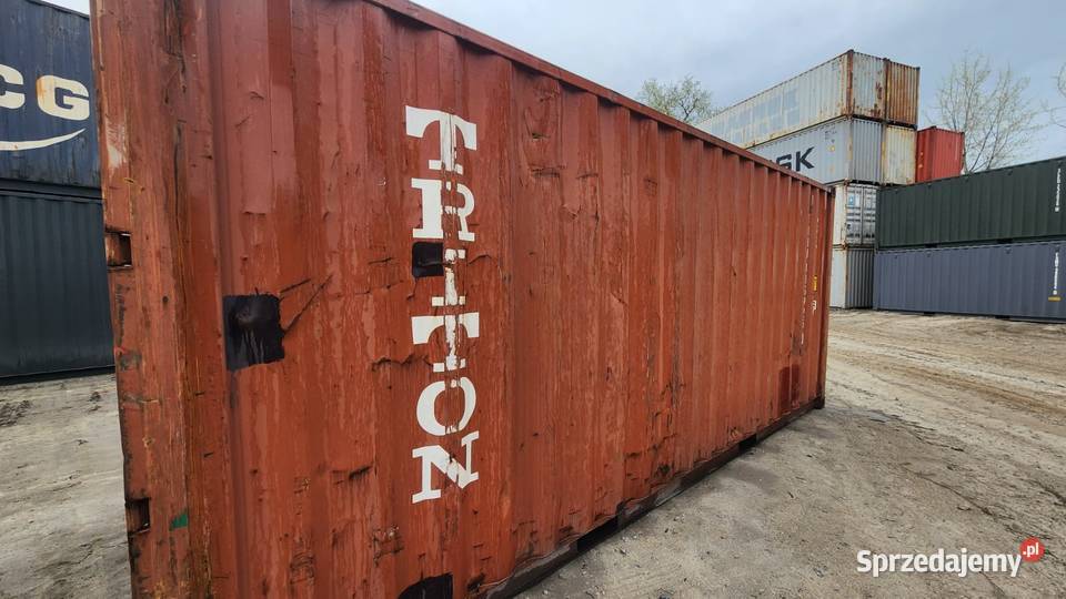 Kontener morski magazynowy 20DV 6 metrowy HDS mazowieckie Warszawa