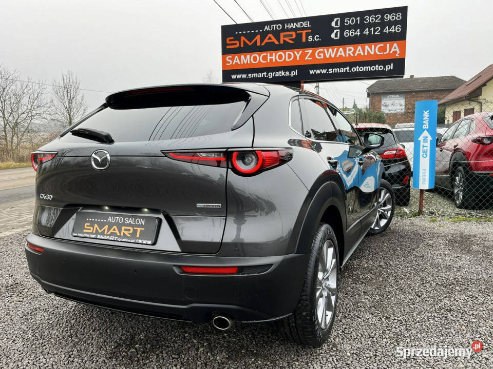 Mazda CX30 Automat Kamera Navi HUD FULL LED BOSE serwisowany w ASO Rydułtowy