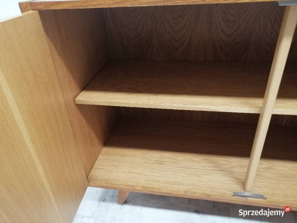 sideboard komoda długa bytomska Jiroutek duńska łódzkie
