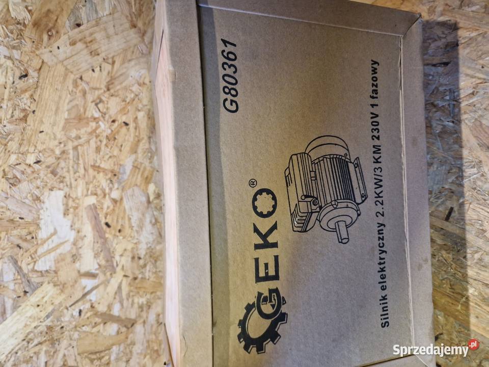 Silnik elektryczny 22KW3 230V 1 fazowy Geko Głogowa