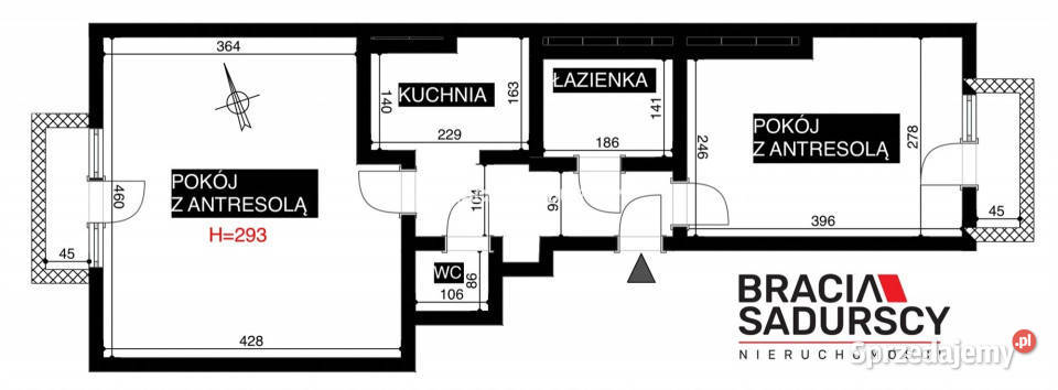Mieszkanie 43m2 2 pokojowe Kraków sprzedam