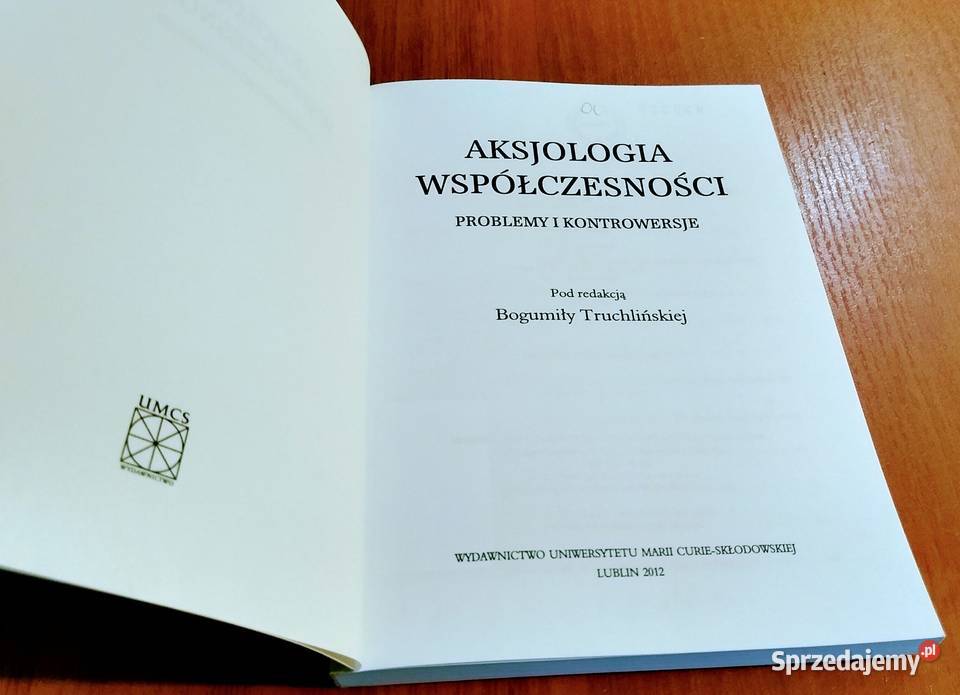 Aksjologia współczesności problemy i tradycyjny podręcznik Podręczniki Gdańsk sprzedam