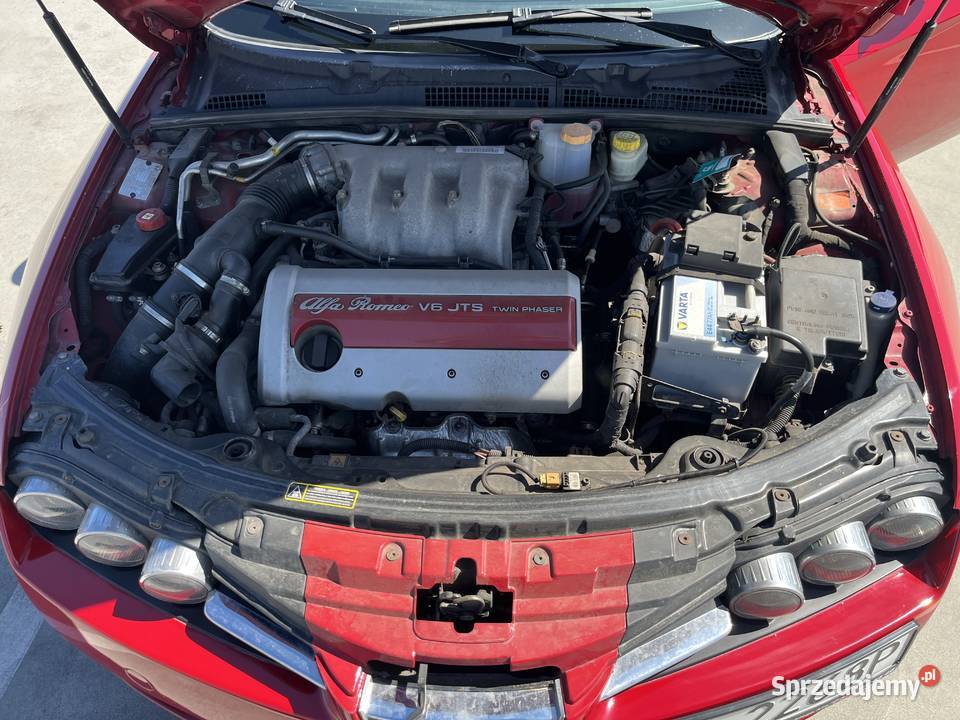 Alfa Romeo Brera czerwona 32 V6 JTS 260 napęd Q4 Warszawa sprzedam