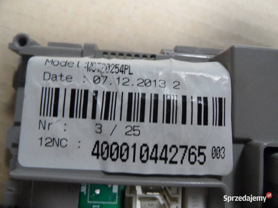 programator pralki bosch WOT20254 W10438452D Strawczyn