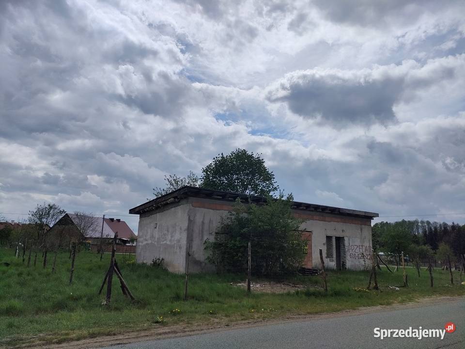 Sprzedam działkę z budynkiem cegła zachodniopomorskie Warnino sprzedam