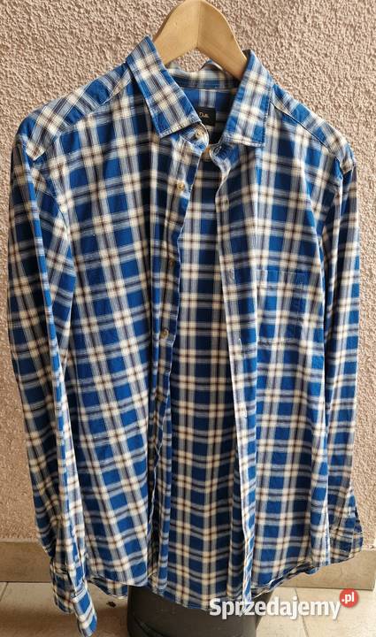 Męska KOSZULA marki Massimo Dutti XL krata Lublin