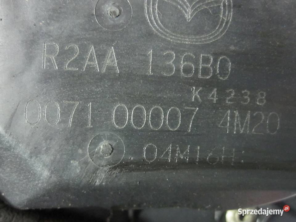 MAZDA 6 GH CX7 22 CITD R2AA 163 12r przepustnica