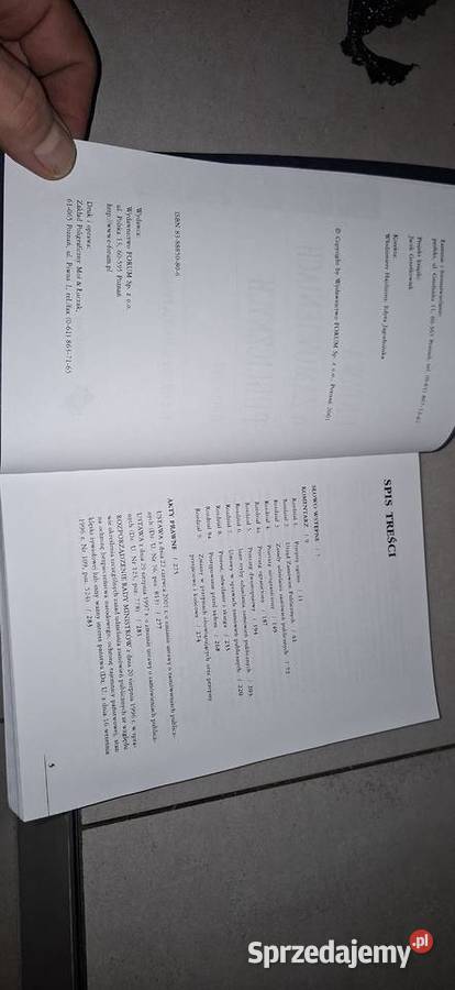 Komentarz do Ustawy o Zamówieniach Publicznych Ostrów Wielkopolski sprzedam
