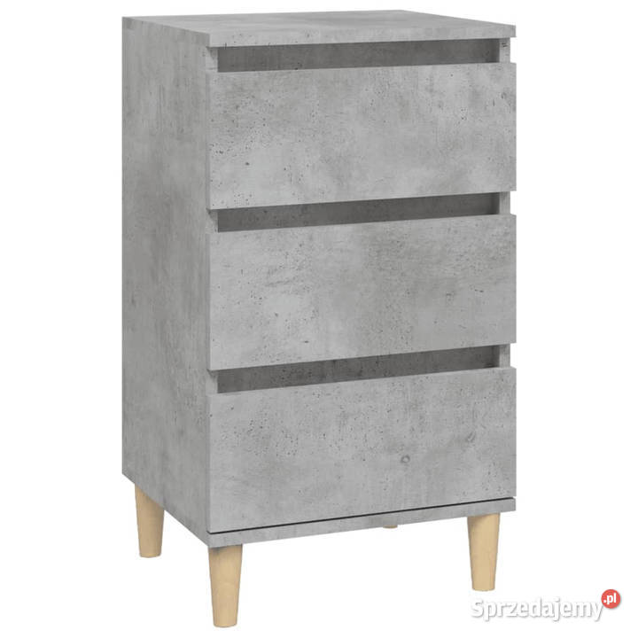 Szafka nocna szarość betonu 40x35x70 WM819664 mazowieckie
