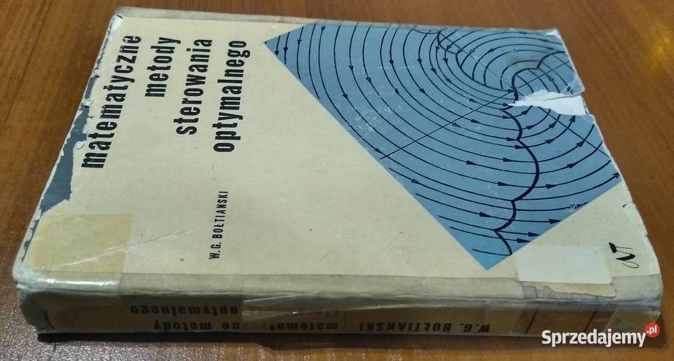 Matematyczne metody sterowania optymalnego W G pomorskie Gdańsk