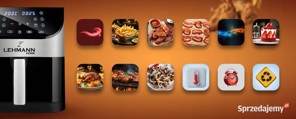 Frytkownica Beztłuszczowa Frytownica AIR FRYER mazowieckie sprzedam