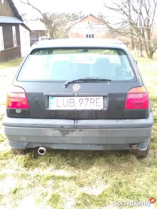 Golf III czarny 18 lubelskie