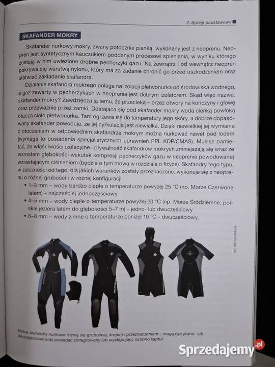 Podręcznik płetwonurka kdp cmas Rojek nurkowanie Kraków