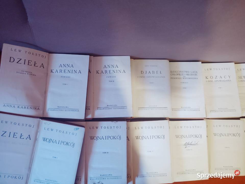 Szieła LTołstoja 128 14 vol Wyd GutenbergaWwa Iwno