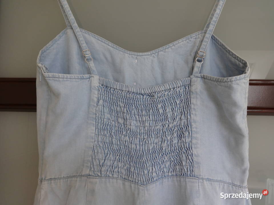 Kombinezon denim damski Bershka Odzież damska Tomaszów Mazowiecki