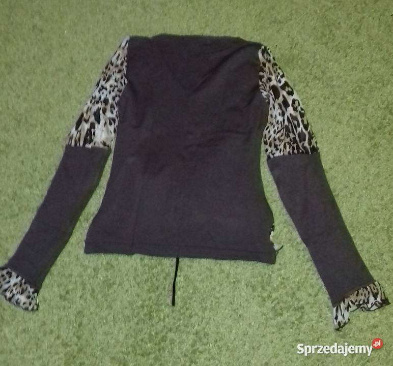 Elegancka bluzka z panterką Rozmiar 40(L) mazowieckie Warszawa sprzedam