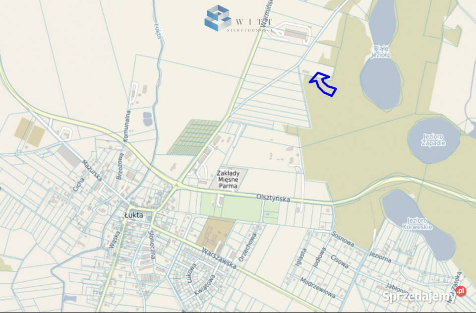 Lokal 342 metry Łukta sprzedam