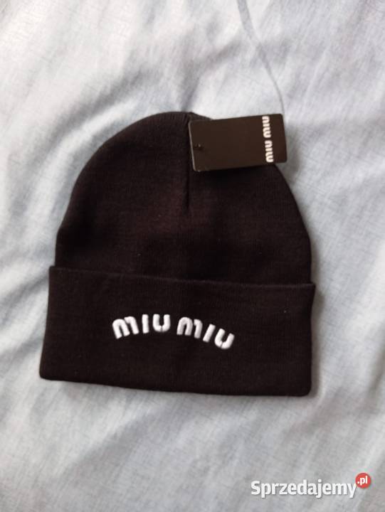Czapka zimowa Miu Miu ciepła i lekka rozmiar UNI Białystok