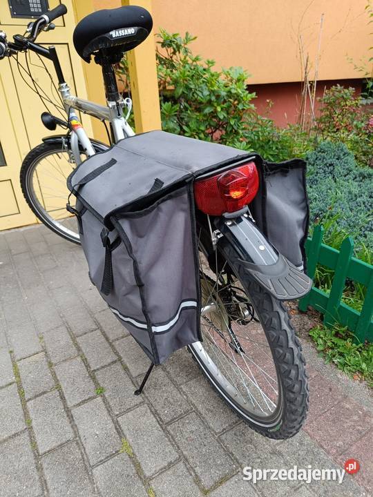 Torba rowerowa podwójna na bagażnik 25l Gdynia